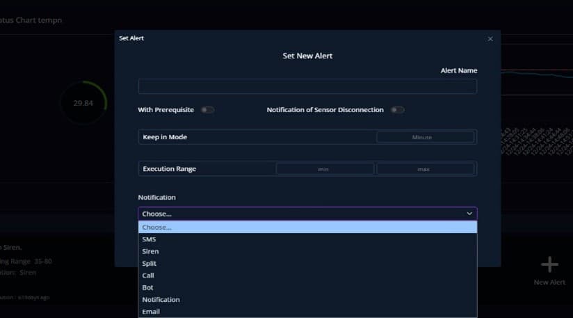 Live Notification Panel